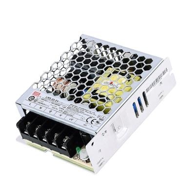 China LRS-50-24 50W 12VDC Power Box Switching Taiwan MeanWell Power Supply 99*82*30mm for sale