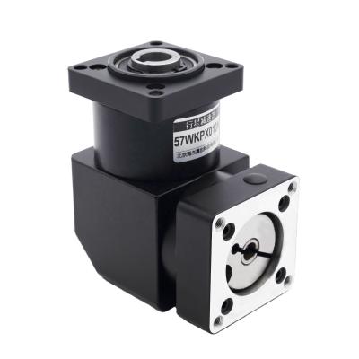 China Building material shops first deceleration can be equipped with servo motor hole output stepping right angle planetary reducer for sale