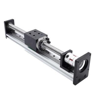 China 100mm CBL Double Linear Guide Module Low Cost Precision Ball Screw 1605/1610 Stroke 100mm Linear Guide Stage for sale