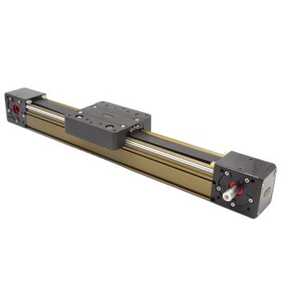 China 300mm belt XYZ belt sliding table module small precision cnc synchronous gantry high-speed aluminum profile aluminum linear guide for sale