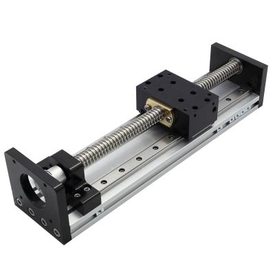 China 100mm H80T Stainless Steel Waterproof Trapezoidal Screw Linear Slide Module And Rust Free for sale