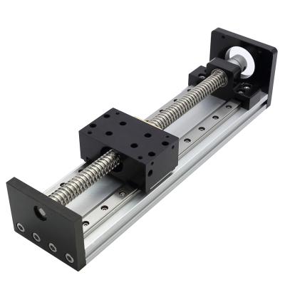 China 50mm-1000mm Linear Slide Module Stainless Steel H80T Trapezoidal Slide Module Waterproof And Rustproof CNC Motor Stepper Lift Table for sale