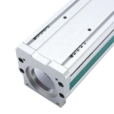 China Precision Machine Laser Scale Handwheel High Precision CNC Linear Module Customized Length 200mm Travel Linear Slide Driven Horizontal 40kg Load for sale