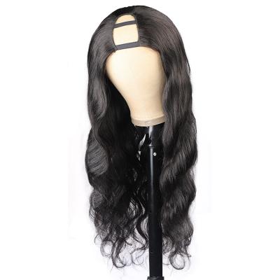 China Burmese Remy Hair Cheap Wholesales Human Body Wave Wig Body Wave U Part Wigs for sale