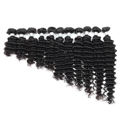 China Deep Wavp Blonde Hair Bundles Deep Wave Hair Extension Brazilian Cambodian Hair Bundles for sale