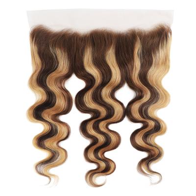 China 100% Virgin Remy Hair Body Wave Extension 13x4 HD Lace Frontal Body Wave Lace Closure for sale