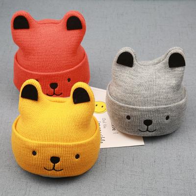 China Manufacturer Hot Sale Custom Baby Hats & Caps Eco-Friendly Cozy Winter Knitted Soft For Boys Girls for sale