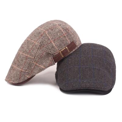 China Factory Wholesale Custom High Quality 100% Cotton Character Men Gatsby Hat OEM Manufacturer Ivy Beret Newsboy Caps Fashional Hats for sale