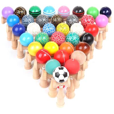 China Classic Outdoor Ball Early Education Toys Kendama Skillful Juggling Wooden Toy For Kids Outdoor Professional Juggling Balls Kendama Krom Sports Games Jumbo Skillful Toys for sale