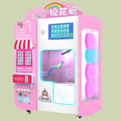 China SDK gas machine for commercial cotton candy industrial cotton candy vending automatic marshmallow machine for sale