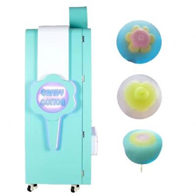 China SDK Commercial Cotton Candy Machine Motor Cotton Candy Big Pop Corn Machine With Apple Pay Vending Machines for sale