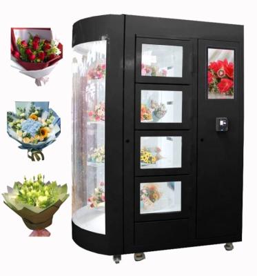 China SDK Outdoor Street Vending Machine Fresh Flower Sales Bouquets Vending Machine For Oman for sale