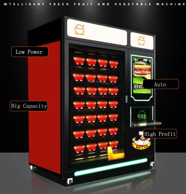 China Full Automatic SDK Smart Cold Japanese Food Cold Japanese Self-selling Japan Food Mobile Hot Vending Machine for sale