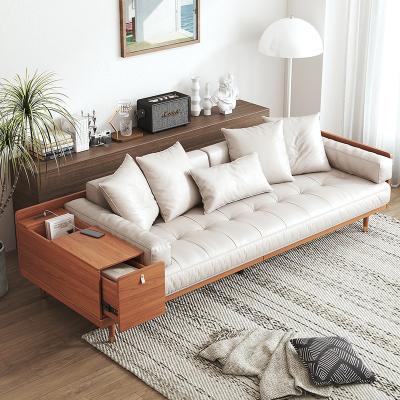 China Single seater storage home apartment storage designs wooden sofa set furniture living room for sale