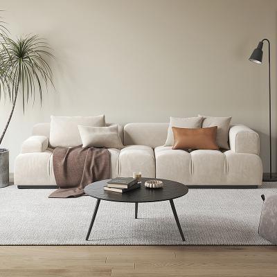 China Multi-colors Selection Tech Pilou Modular Block Sofa Luxury Living Room Furniture Couches Sofa for sale