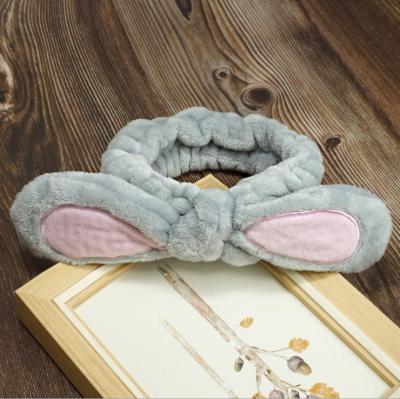 China Pretty Lady Fashional New Korean version of the hand tied wild bow wash makeup hair band for sale