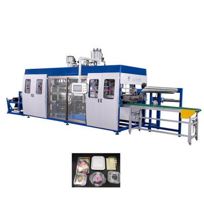 China Factory automatic multi-station machine making biodegradable thermoforming machine for all kinds of mold for sale