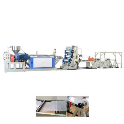 China Automatic Good Quality Sheet Extruding Machine High Transparent Single Layer Plastic Sheet Price for sale