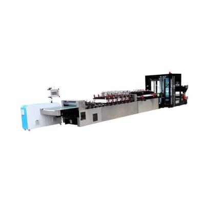 China Factory High Speed ​​Automatic Three Sides Plastic Sealing Position Up Pouch Bag Making Machine for sale