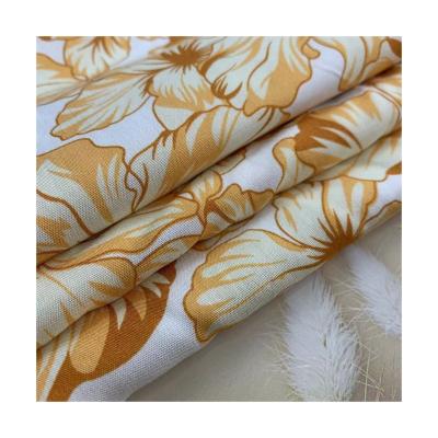 China Ammonia metallic imitation cotton color tinkle silk stretch has face light butub nylon rayon satin print nylon fabric for sale