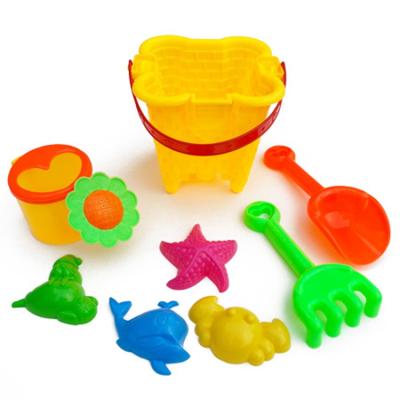 China kids beach toys sand mold and square castle barrel AH098598 beach toys for sale