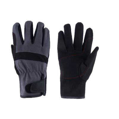 China Work Protection In Stock Comfortable Durable Leather Working Gloves Garden Working Gloves Construction Gloves for sale