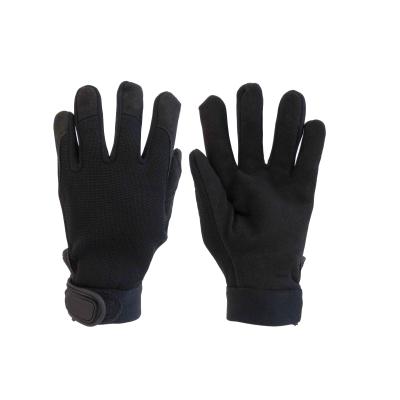 China Work Protective Microfiber Industrial Heavy Duty Safety Protective Heated Hand Construction Leather Working Gloves for sale