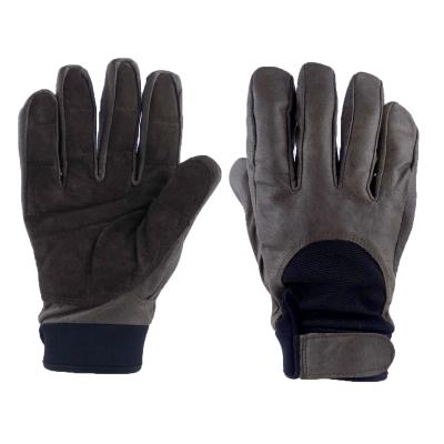 China Work Protection Xinte Pigskin Gloves Multi-Purpose Fit Durable Waterproof Oilproof Performance Work Gloves for sale