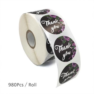 China Use custom stickers custom thank you sticker on a roll. for sale