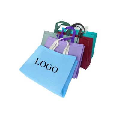 China Customized Foldable Reusable Non Woven Tote Shopping Bags Recyclable Multicolor for sale