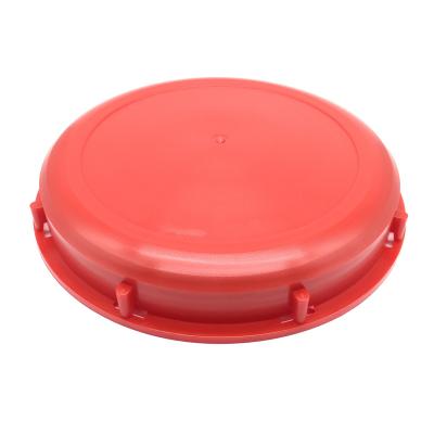 China Non Spill 1000L IBC Tank Lids / Caps Dia 245mm Red Screw Cap Plastic Container Non Spill Fumaoxin Accept CN; NHS for sale