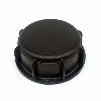 China Non Spill 2 Inch 60mm Thread S60x6 Plastic Cap For IBC 1000L Tank Valve for sale