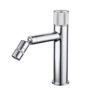 China Thermostatic Faucets 304 360 Stainless Steel Total Ball Rotating Faucet Kitchen Bathroom Faucet Vertical Hot And Cold Sink for sale