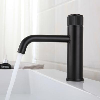 China Hot Sale 304 Appearance Water Thermostatic Hot Sale Dual Mode Faucets Water Temperature Press Front Plate Black Material Outlet Regulating Faucet for sale