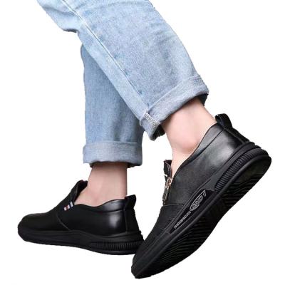 China Waterproof 2022 New Men's Leather Spring Fashion Breathable Business Formal Men Plus Size Men's Casual Shoes for sale