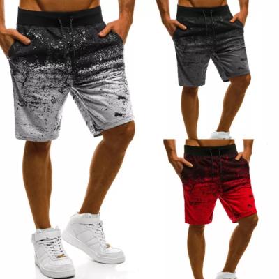 China Anti-wrinkle 2022 summer casual men's multifunctional shorts European American style sports men's shorts slim floral beach pants men for sale