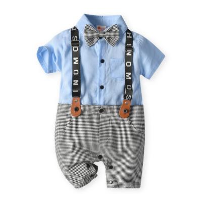 China Hot New 2022 Summer ENGLAND STYLE Baby Gents Dress Men's Full Moon Dress Long Sleeve Overalls Suspender Ha Coat for sale