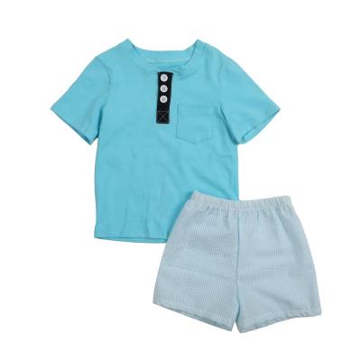 China Wholesale Causal Boutique Polo Shirt Collar Set Summer Fashion Children Clothing Boys Polo Shirts Boys Polo T-Shirts for sale