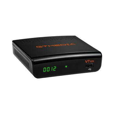 China GTmedia V7S2X Mini Biss PowerVu 1080P FTA DVB S S2 S2x Receiver Satellite TV Set Top Box 1 Year Warranty for sale