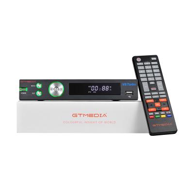 China With WIFI Automatic Antenna GTMEDIA V8 TURBO DVB-S/S2/S2X+T/T2/Cable/J.83B TV Decoder Biss Power Vu Satellite Receiver for sale