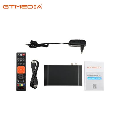 China Network Sharing Cccam GTMedia V8 pro2 DVB-S2+T2+C 3 in 1 Digital Combo Satellite Receiver with Free IPTV CCCam Youtube, DLNA, SAT2IP Set Top Box for sale