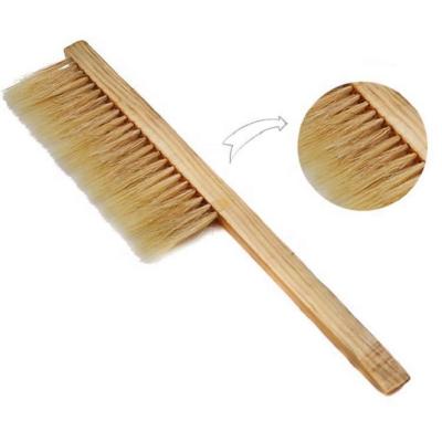 China Beekeeping Super High Quality Super Wooden Soft Wood Plastic Bee Wool Practical Professional Special Brush For Bee Farm For Bee for sale