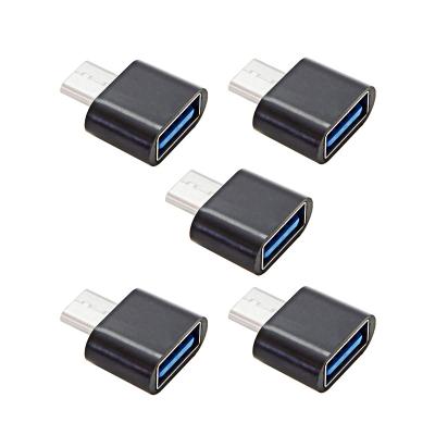 China Cheap Price High Quality Mobile Phone Mini Usb 2.0 To Type C Otg Adapter Connector for sale