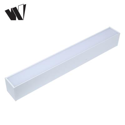 China Hotel factory price IP44 waterproof aluminum SMD 20w 40w 60w led linear ceiling light system for sale