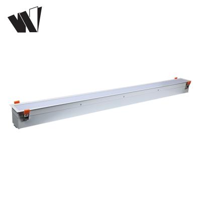 China Hotel High Lumen 6ft SMD 20w Aluminum 40w IP44 60w Recessed Led Linear Ceiling Light for sale