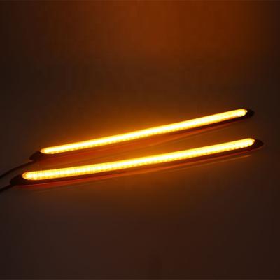 China Car Lights Car Led Rotating Flexible Daytime Running Lights Turn Signal LED DRL RGB Flexible Daytime Running Lights Universal for sale