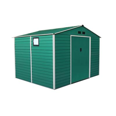 China Easily compiled larger 10.85m2 design and high quality garden metal shed for sale