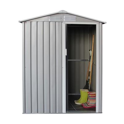 China Prefab Backyard 4.9x4.3FT Small Houses Cost Effective Easily Assembled Metal Shed Garden Tool Sheds for sale