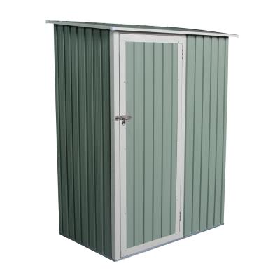 China Factory Supply 4.7x3' Small Easily Assembled Backyard Cheap Metal Throws Steel Storage Cabinet for sale