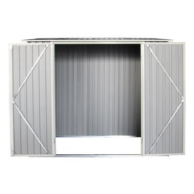 China Easily Assembled Easy Assemble Classic Maintenance Free Penthouse Metal Storage Sheds for sale